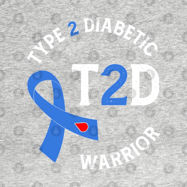 Defy & Triumph: Type 2 Diabetic Warrior Merchandise by Afrinubi™